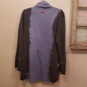Hard tail soft tie dye cardigan hardtail